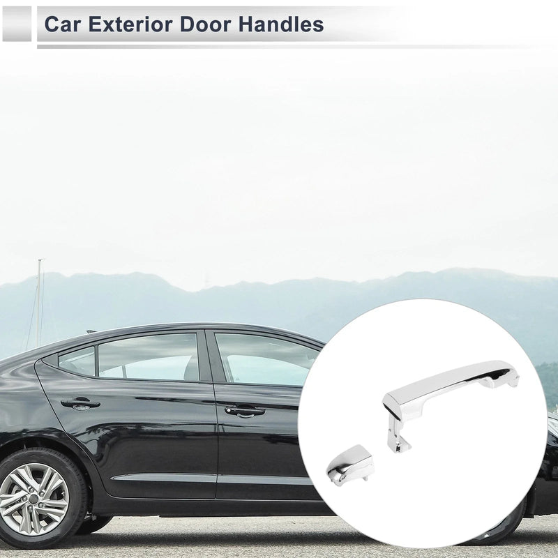 Hyundai Elantra Front Left & Right Car Exterior Door Handles (2007-2012)