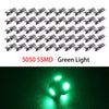 Various Makes & Models 50Pcs T10 Wedge 5-SMD 5050 LED Light Bulbs