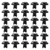 Suzuki 30 Black Plastic Door Panel Trim Clips