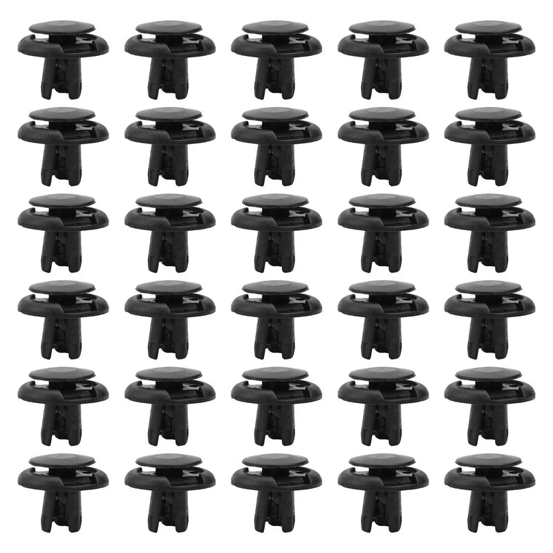 Suzuki 30 Black Plastic Door Panel Trim Clips