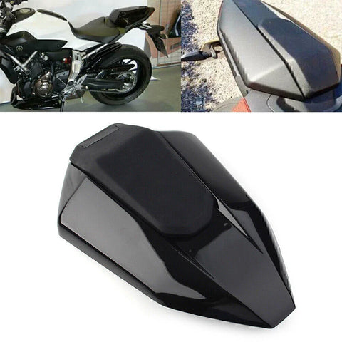 Yamaha MT-07 FZ-07 Black Pillion Rear Seat Cowl Cover (2013-2017)