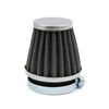 Cafe Racer Black Universal Tapered 54mm Intake Filter / 54mm / Motorcycle Intake Filter