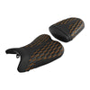 Suzuki GSXR600 GSXR750 Black Orange Rider & Passenger Seat (2006-2007)