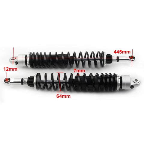 Honda Yamaha Suzuki 445mm ATV Air Shock Absorber Damper