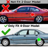 BMW E36 3 Series Sedan M3 Clear Corner Turn Signal Lamp (1992–1999)