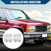 Chevrolet Blazer Pair Car Lens Park Signal Lights Cover (1987 - 1988)