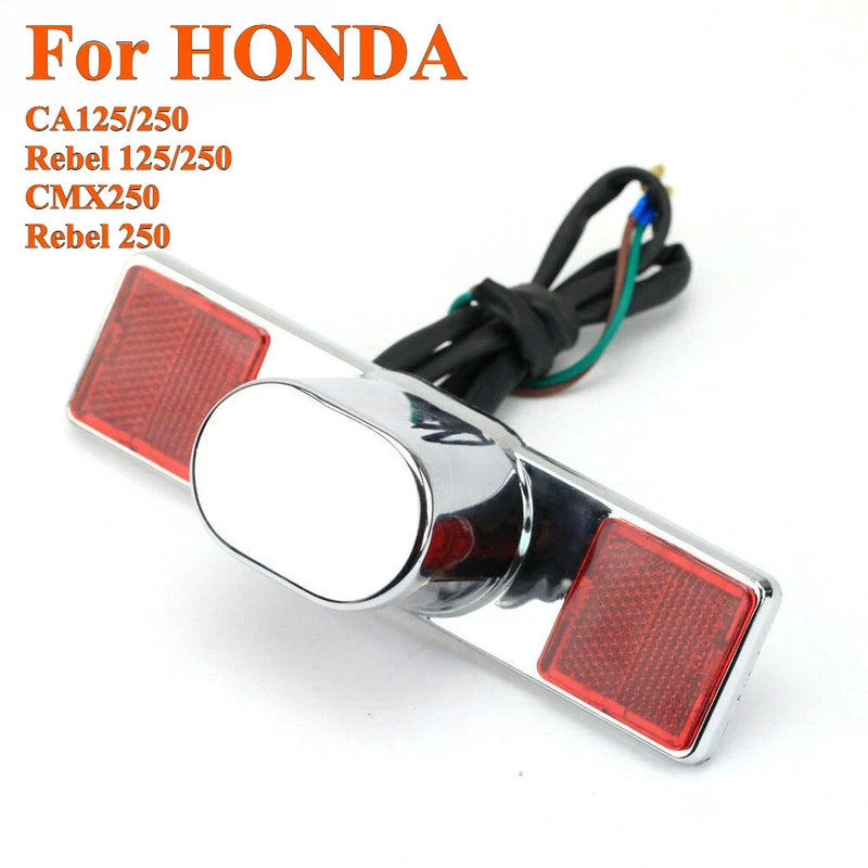 Honda Rebel CMX250 Rear License Plate Light Lamp (1996–2011)