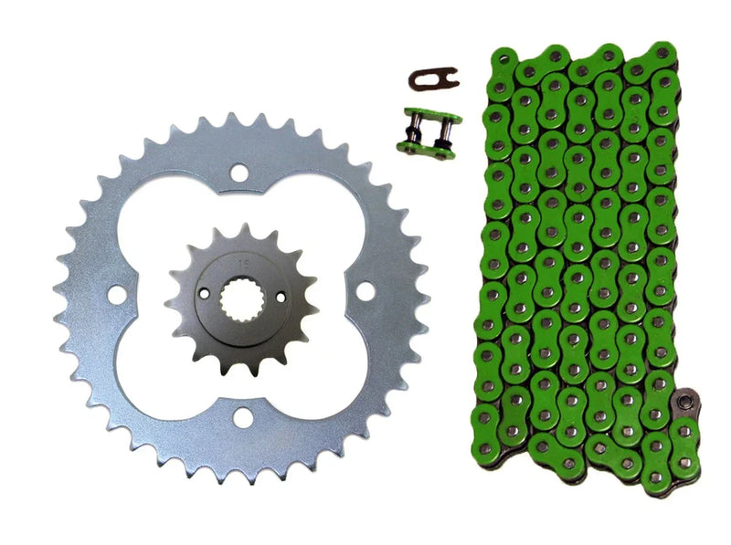 Green Honda TRX400EX O-Ring Drive Chain / 520x96 / Chain (1999–2004)