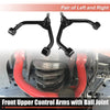 Dodge Ram 1500 (2006-2023) Black 2 x 4" Front Upper Control Arms