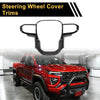 Chevy Colorado Steering Wheel Cover Trims Carbon Fiber (2023-2024)