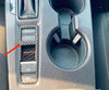 Honda Civic ABS Carbon Fiber 1 x Electrical Brake Park Cover Trim (2022-2023)