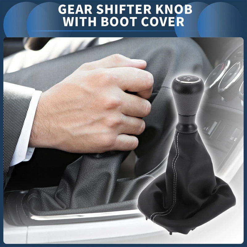 Peugeot 206 5 Speed Gear Shifter Knob & Cover (2005-2008)