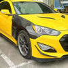 Hyundai Genesis Coupe 2010-2016 Real Carbon Fiber Fenders Vent Wings