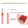 Terminal Removal Tool Kit Depinning Tool Electrical Connector Pin Removal Tools
