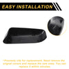 Ford F-150 Gloss Black Left Right Rearview Mirror Covers (2009-2014)