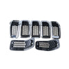 Jeep Cherokee Chrome Covers 7 x Honeycomb Mesh Grill Inserts (2014-2018)