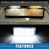Toyota Land Cruiser 2 x White LED License Plate Lights (2016-2023)