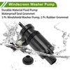Benz Windshield Washer Pump w/Grommet (A-Class, C-Class, E-Class)