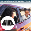 Toyota Sienna 6 x Door Pillar Window Trim (2021–2023)