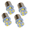 Car 8Pcs White LED 1156 BA15S P21W 8SMD DRL Daytime Running Lights