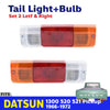 Tail Lights Rear Lamp Assembly Fits 1966-72 Nissan J13 Datsun 520 521 Ute Truck
