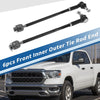 Dodge Ram 1500 6pcs Front Inner Outer Tie Rod Ends with Boots (2011-2012)