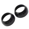 Harley Sportster Dyna FXR 2 x Front Fork Boot Cap Covers 39mm (2004-2023)