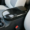 Toyota RAV4 Carbon Fiber ABS Armrest Box Decor Cover Trim (2019–2023)