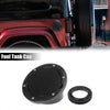 Jeep Black Carbon Fiber Fuel Filler Door Cover