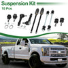 Ford Explorer 10pcs Front Suspension Tie Rod Ends Sway Bar Links (2002-2003)