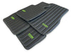Rolls Royce Phantom Sedan (2003-2016) - Er56 Design Green Leather Floor Mats