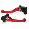 YAMAHA WR 250F WR 450F RED Pivot Brake Clutch Levers (2001-2016)