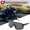 Motorcycle Motorcycle Riding Goggles Black Lens Black Frame