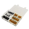 Motorcycle 198 PCS Gold Fairing Screws & Clamps Set
