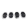 Audi TT S3 A3 A4 VW Golf Passat Tiguan Black Door Lock Cover (2006-2023)