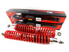 Kawasaki KX250 400mm Red/Chrome JBS Rear Shock Absorbers