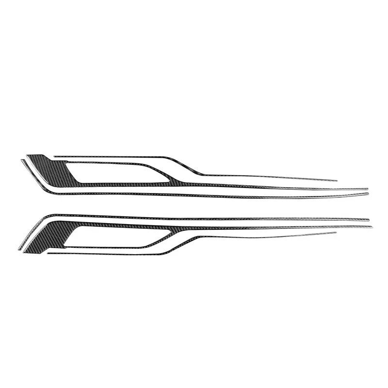 BMW 7 Series G11 2016-2022 Soft Carbon Fiber Front Door Handle Panel Trim