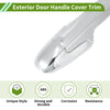 Honda Accord (2003-2007) Silver Tone Exterior Door Handle Cover Trim