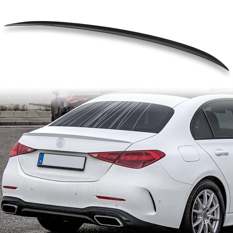 Mercedes Benz W206 Sedan Gloss Black ABS Boot Spoiler (2023-2023)