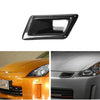 Nissan 350Z Real Carbon Fiber Front Hood Air Vent Port Trim fit (2006-2009)