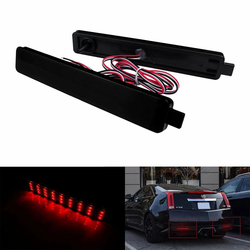 GMC Acadia Cadillac CTS CTSV Parking Lamp Rear Bumper Reflector Light (2007–2013)