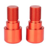 Yamaha YZF R6, R6S (1999-2012) - Orange 18mm Handlebar End Grips