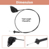 Ford Edge Lincoln MKX Nautilus Hood Release Cable (2015-2024)