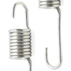 CG125 8cm Silver Tone Motorcycle Brake Pedal Return Springs