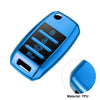 Kia Optima, Soul (2013-2018, 2015-2018) Blue TPU Key Fob Cover Case
