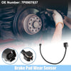 Porsche Panamera Plastic Rubber Black 1 Pcs Front Brake Pad Sensor