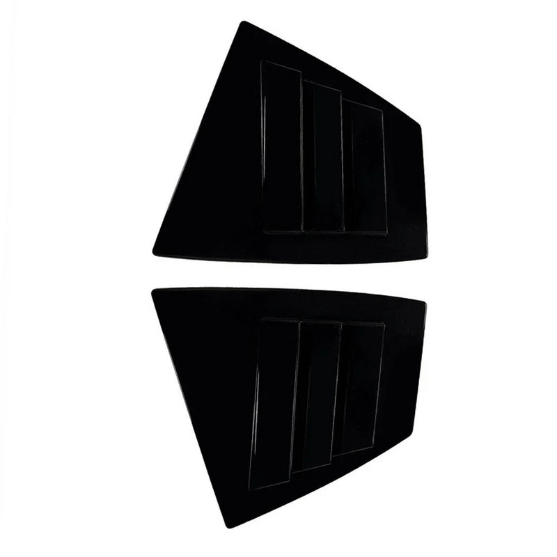 Subaru WRX STI Black Rear Quarter Window Louvers (2014-2021)