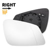 BMW 2-7 Series Right Side Mirror Glass with Back Heated