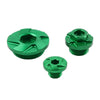 Kawasaki KX250 KX450 KLX450R Timing Oil Filter Plugs Screws (2003-2023)