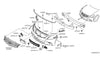 Nissan Infiniti G25 G37 Fog Lamp Light Finisher Panel RH
